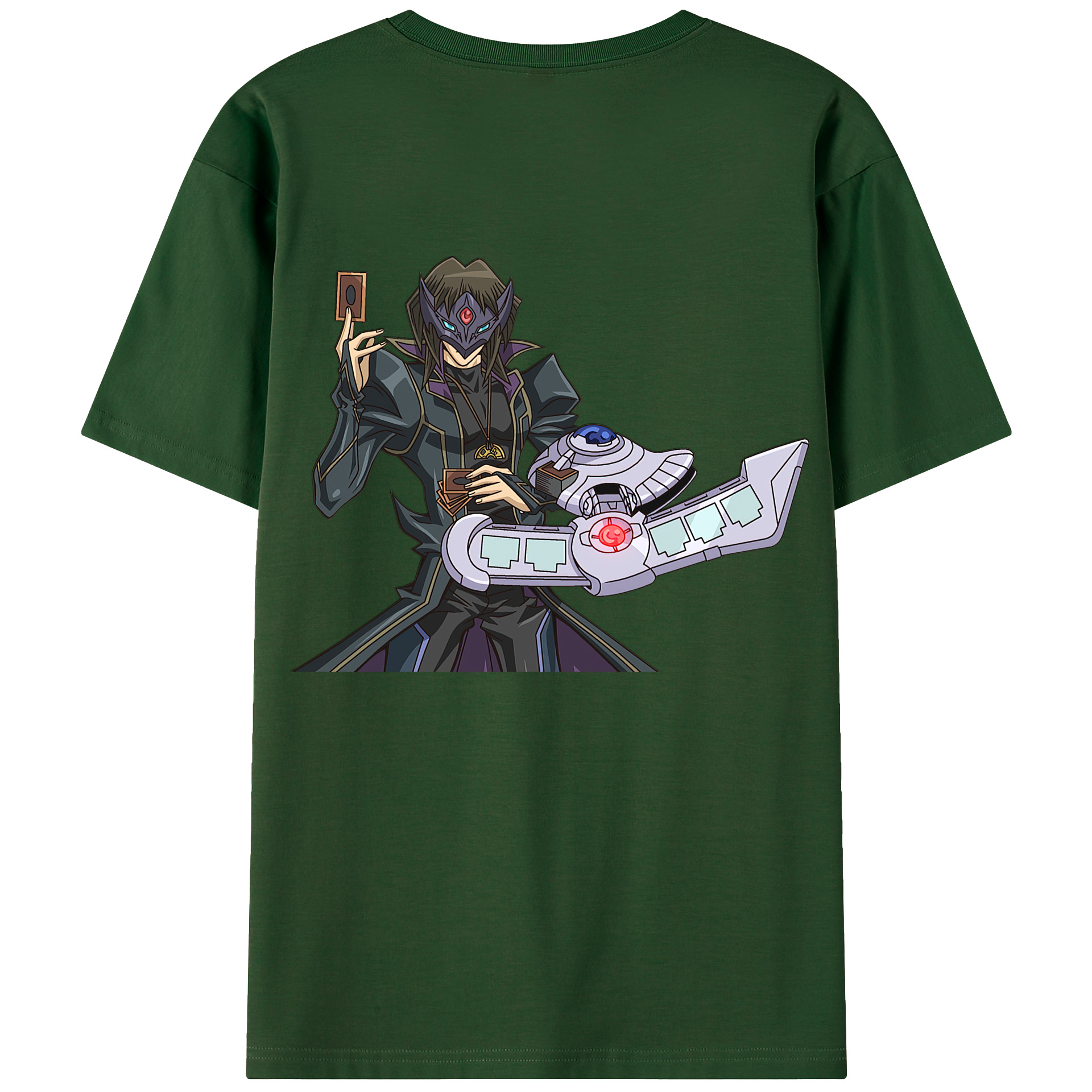 （画像用） 遊☆戯☆王 Yu-Gi-Oh! 綿100％半袖Tシャツ（背面プリント）